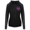 Damen cool contrast zoodie JC058 Miniaturansicht
