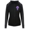 Damen cool contrast zoodie JC058 Miniaturansicht