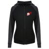 Damen cool contrast zoodie JC058 Miniaturansicht