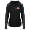 Damen cool contrast zoodie JC058 Miniaturansicht