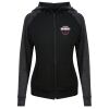 Damen cool contrast zoodie JC058 Miniaturansicht