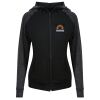 Damen cool contrast zoodie JC058 Miniaturansicht