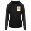 Damen cool contrast zoodie JC058 Miniaturansicht