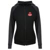 Damen cool contrast zoodie JC058 Miniaturansicht