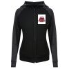 Damen cool contrast zoodie JC058 Miniaturansicht
