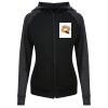 Damen cool contrast zoodie JC058 Miniaturansicht