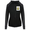 Damen cool contrast zoodie JC058 Miniaturansicht