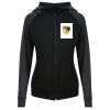 Damen cool contrast zoodie JC058 Miniaturansicht