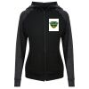 Damen cool contrast zoodie JC058 Miniaturansicht