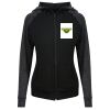 Damen cool contrast zoodie JC058 Miniaturansicht