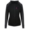 Damen cool contrast zoodie JC058 Miniaturansicht