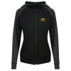 Damen cool contrast zoodie JC058 Miniaturansicht