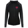 Damen cool contrast zoodie JC058 Miniaturansicht