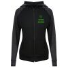 Damen cool contrast zoodie JC058 Miniaturansicht