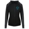 Damen cool contrast zoodie JC058 Miniaturansicht