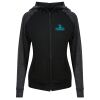 Damen cool contrast zoodie JC058 Miniaturansicht