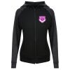 Damen cool contrast zoodie JC058 Miniaturansicht
