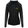 Damen cool contrast zoodie JC058 Miniaturansicht