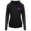 Damen cool contrast zoodie JC058 Miniaturansicht