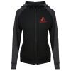 Damen cool contrast zoodie JC058 Miniaturansicht