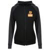 Damen cool contrast zoodie JC058 Miniaturansicht