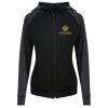 Damen cool contrast zoodie JC058 Miniaturansicht