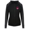 Damen cool contrast zoodie JC058 Miniaturansicht
