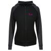 Damen cool contrast zoodie JC058 Miniaturansicht