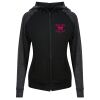 Damen cool contrast zoodie JC058 Miniaturansicht
