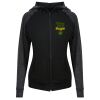 Damen cool contrast zoodie JC058 Miniaturansicht