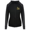 Damen cool contrast zoodie JC058 Miniaturansicht