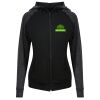 Damen cool contrast zoodie JC058 Miniaturansicht