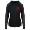 Damen cool contrast zoodie JC058 Miniaturansicht