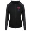 Damen cool contrast zoodie JC058 Miniaturansicht