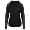 Damen cool contrast zoodie JC058 Miniaturansicht