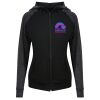 Damen cool contrast zoodie JC058 Miniaturansicht