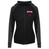Damen cool contrast zoodie JC058 Miniaturansicht