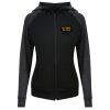 Damen cool contrast zoodie JC058 Miniaturansicht