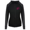 Damen cool contrast zoodie JC058 Miniaturansicht
