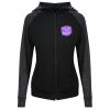Damen cool contrast zoodie JC058 Miniaturansicht
