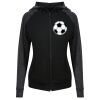 Damen cool contrast zoodie JC058 Miniaturansicht