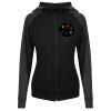 Damen cool contrast zoodie JC058 Miniaturansicht