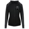 Damen cool contrast zoodie JC058 Miniaturansicht