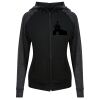 Damen cool contrast zoodie JC058 Miniaturansicht