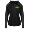 Damen cool contrast zoodie JC058 Miniaturansicht