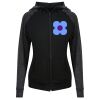 Damen cool contrast zoodie JC058 Miniaturansicht