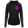 Damen cool contrast zoodie JC058 Miniaturansicht