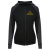Damen cool contrast zoodie JC058 Miniaturansicht