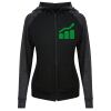 Damen cool contrast zoodie JC058 Miniaturansicht
