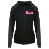 Damen cool contrast zoodie JC058 Miniaturansicht